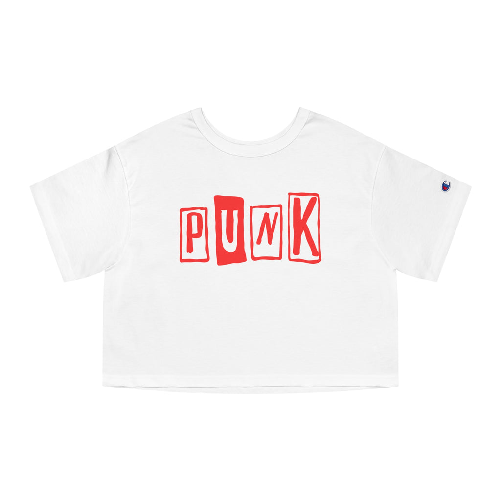 Punk Graphic Cropped Tee