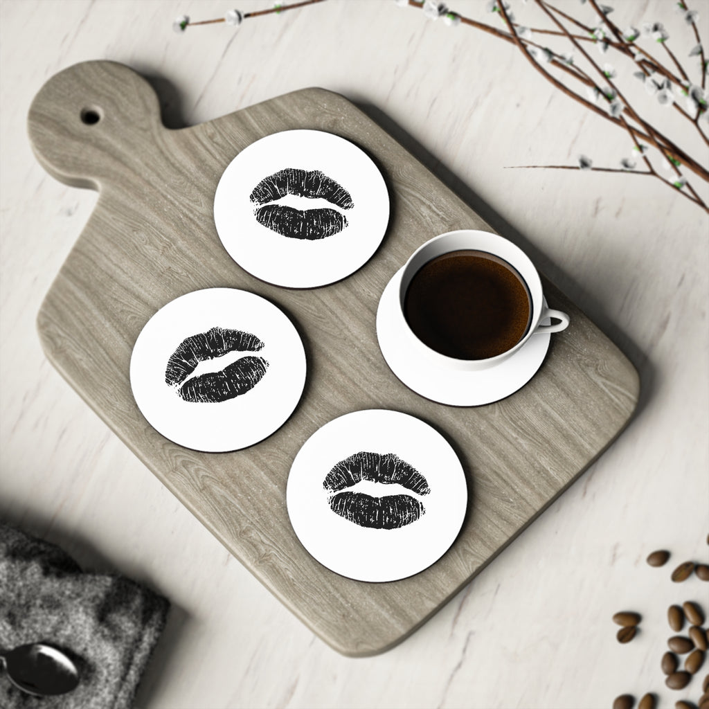 Kiss Me Coasters