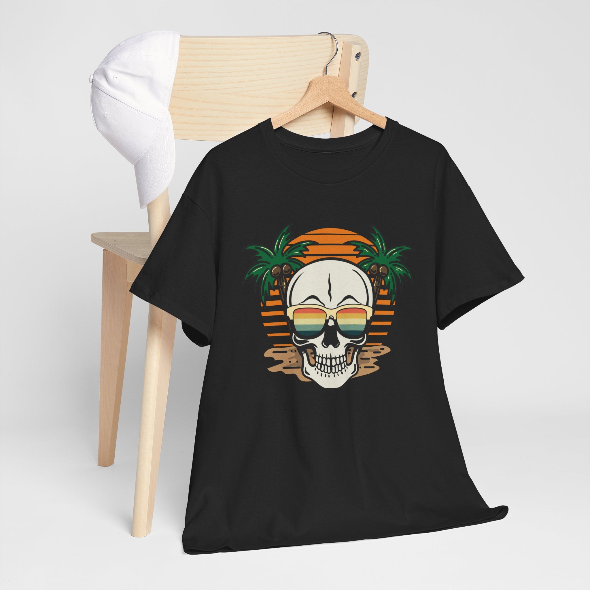 Summer Skull Cotton Tee