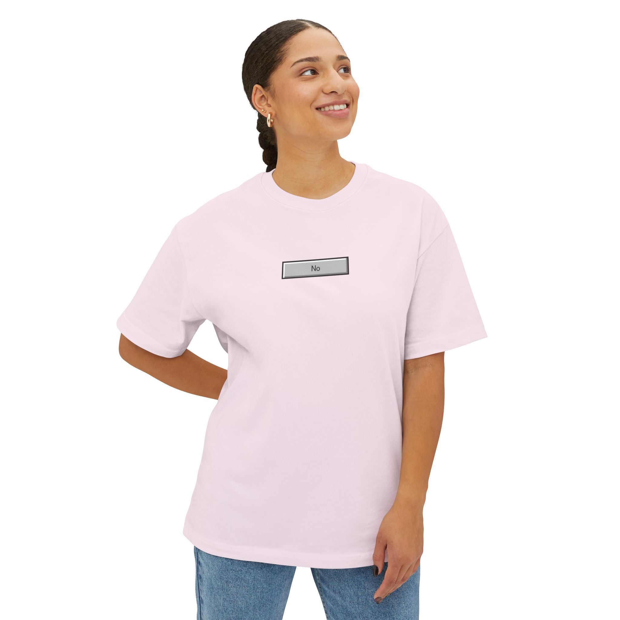 “No” Oversized Tee