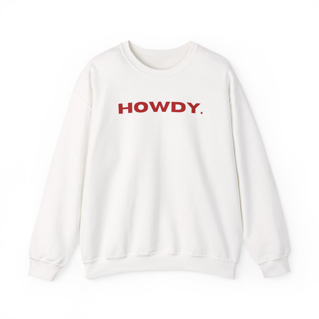 Howdy. Heavy Blend™ Crewneck Sweatshirt