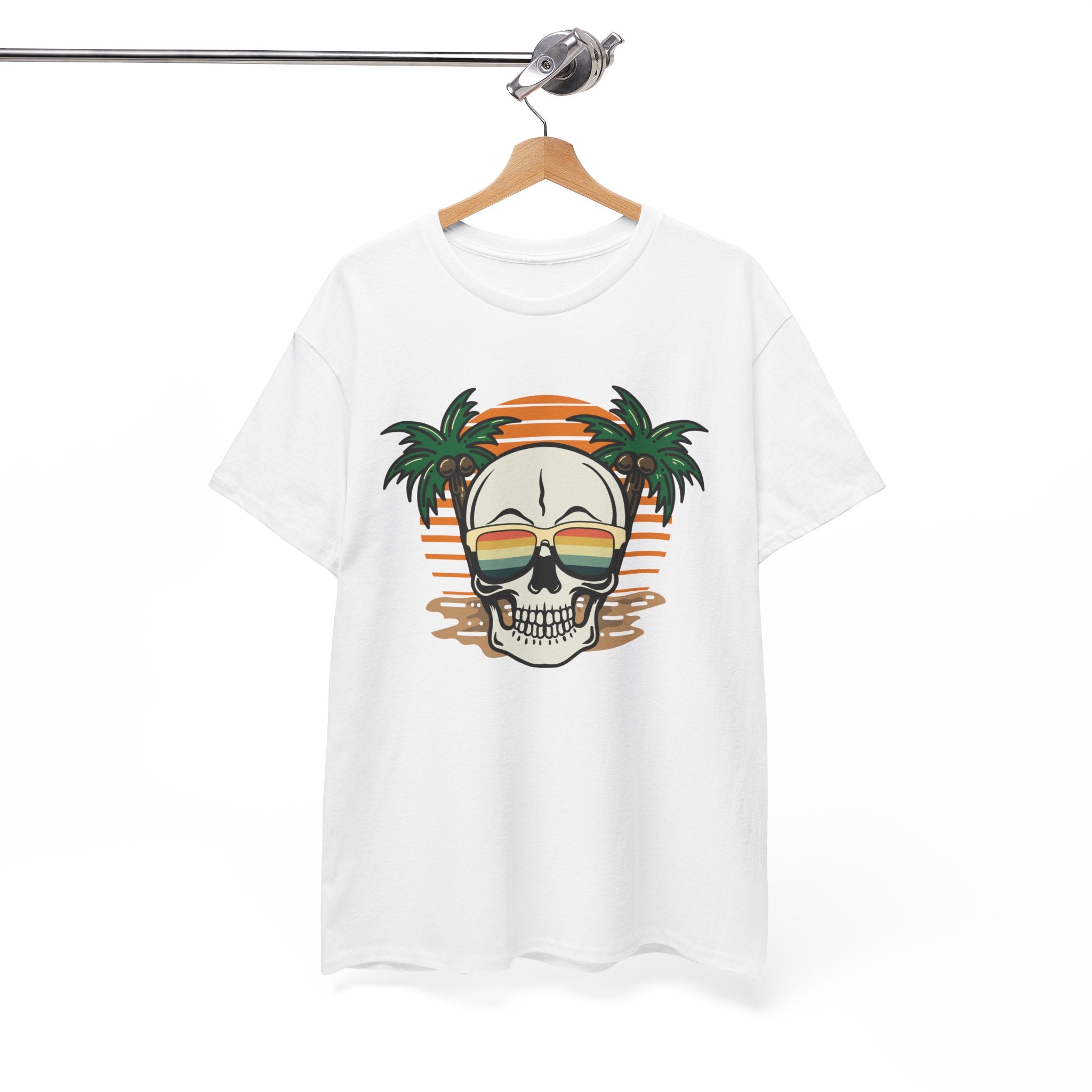 Summer Skull Cotton Tee