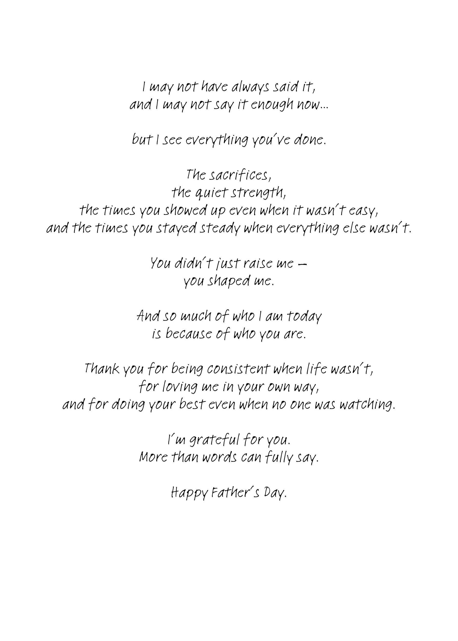Fathers Day Card- Digital Download