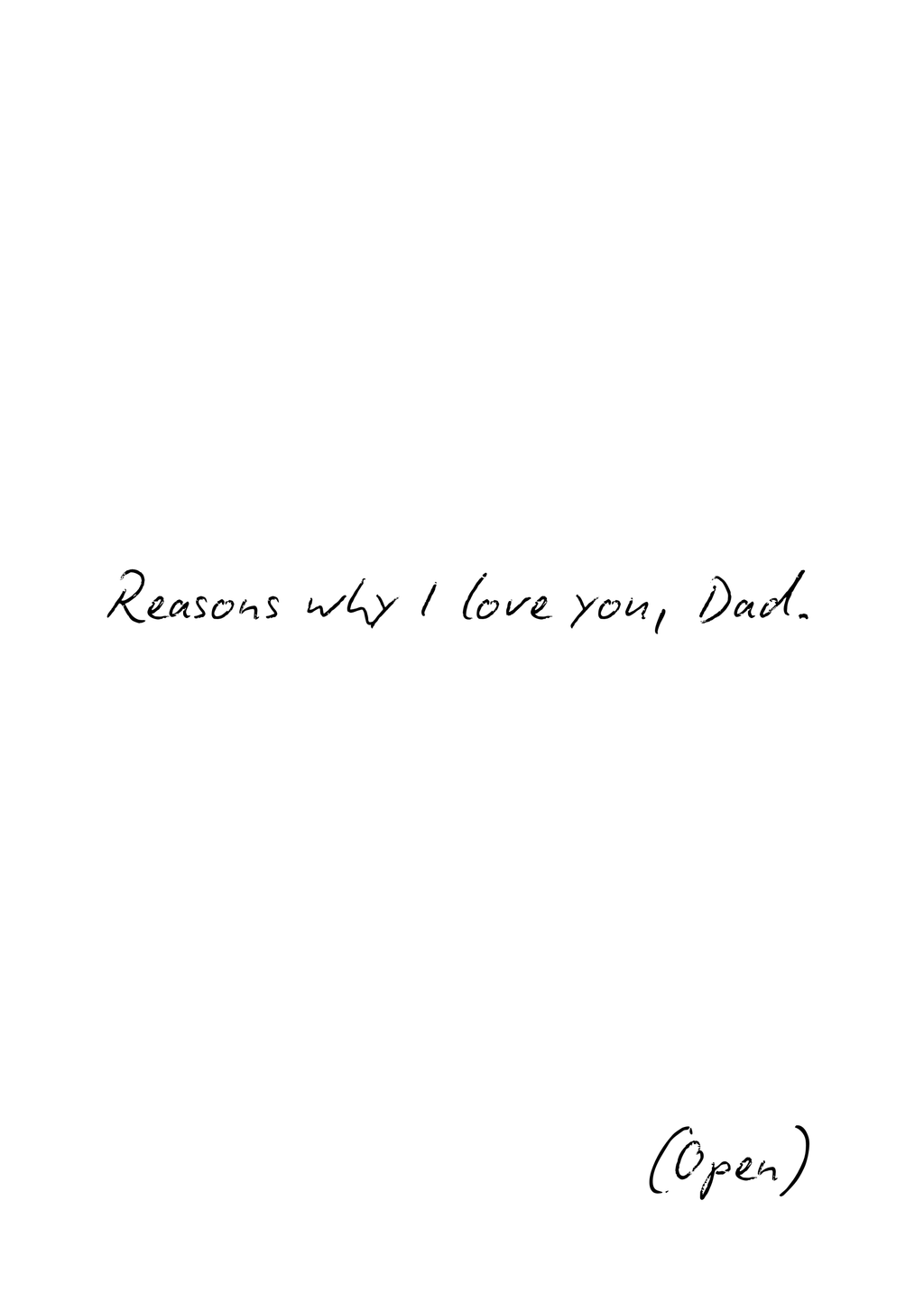 Fathers Day Card Fill in the blank- Digital Download