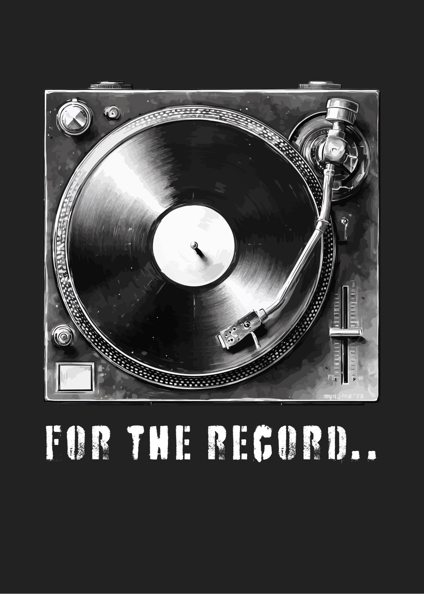 Record Fathers Day Card