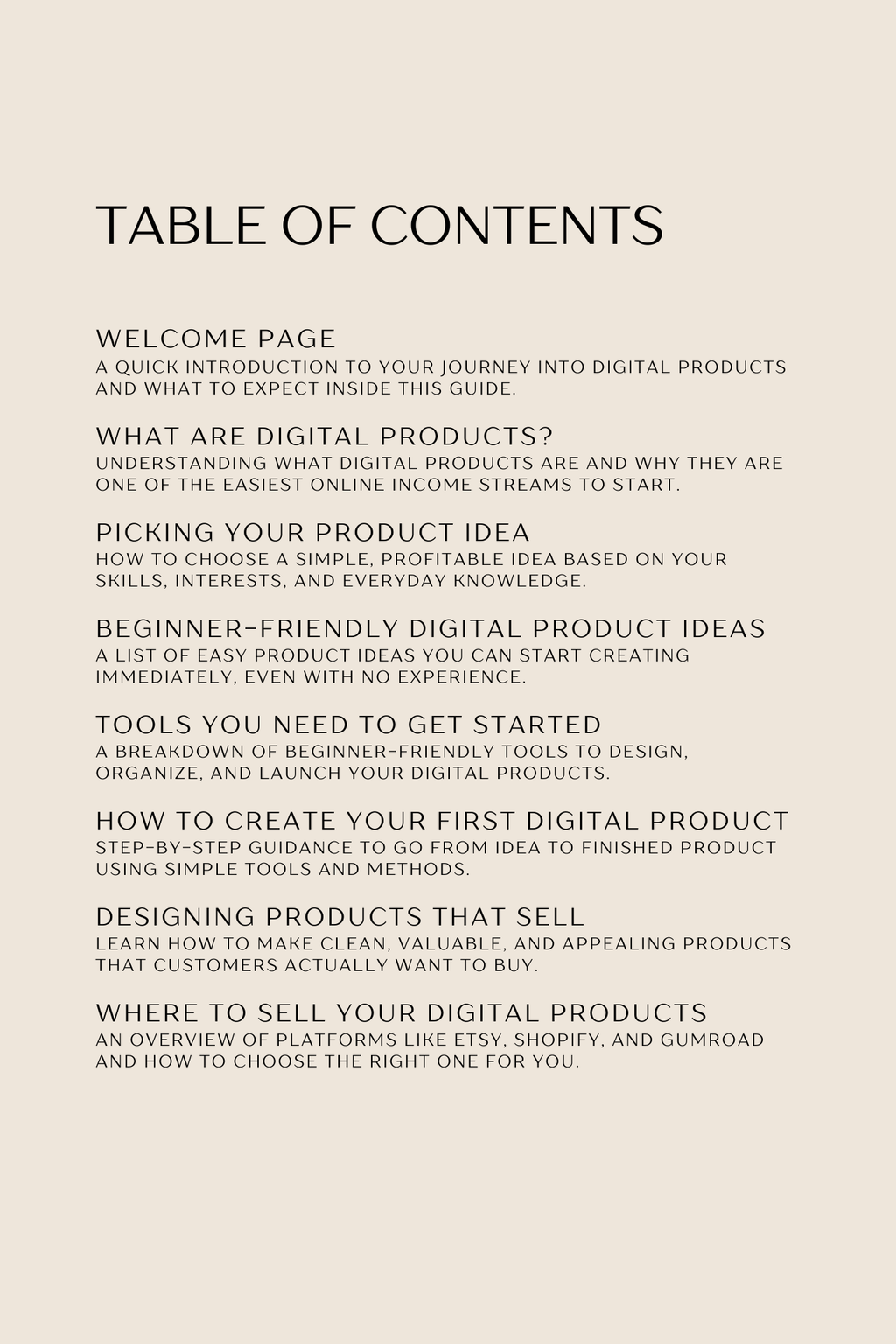 Create it once, sell it forever.