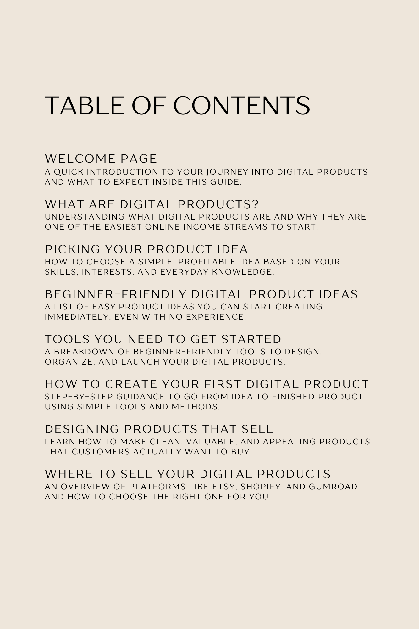 Create it once, sell it forever.
